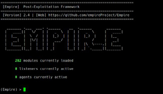 파워쉘 '엠파이어' 악성코드 공격 프레임워크. 하우리 제공